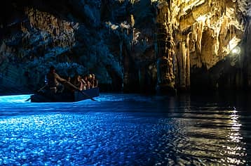 The Emerald Grotto (Grotta dello Smeraldo) in Amalfi