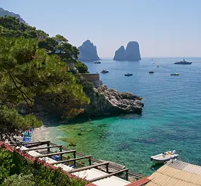 Marina Piccola: Capri's Best Beach with Faraglioni Views