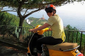 The Island of Capri on Scooter