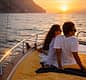 Romantic Capri Sunset Boat Tour for Two with Aperitivo on Board