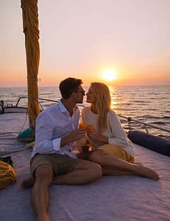 Romantic Capri Sunset Tour for Two - 2 Hours