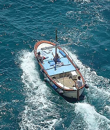 Water Taxi to Il Riccio Beach Club - One Way