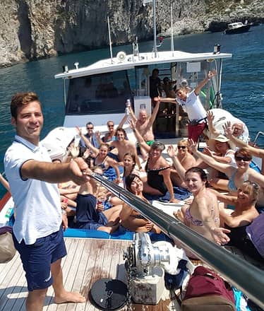 Shared Boat Tour to Capri from Positano or Praiano