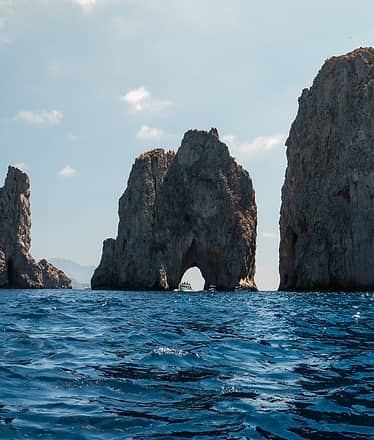 Full-Day Private Boat Tour of Capri by Jeranto 7.50 Gozzo Boat