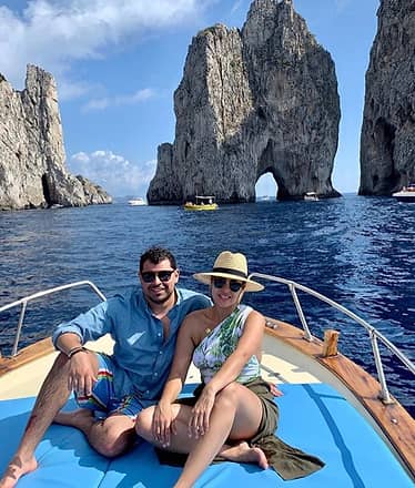 Capri boat tour half day or full day with private boat
