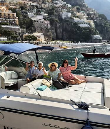 Amalfi Coast private boat tour by speedboat Itama 38