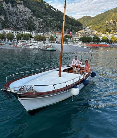 Private boat tour of the Amalfi Coast