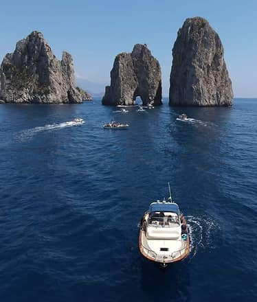 Water Taxi between Positano, Naples, Amalfi, Capri Island
