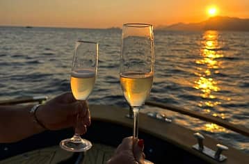 Sunset Sail along the Amalfi Coast