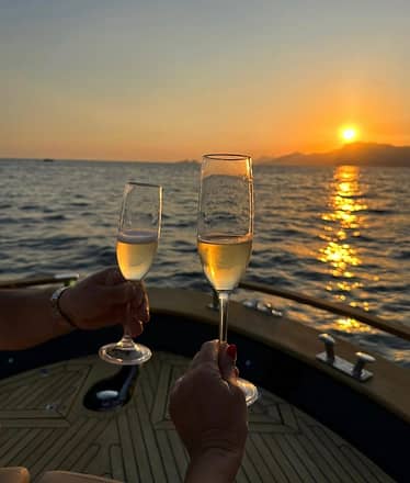 Sunset Sail along the Amalfi Coast