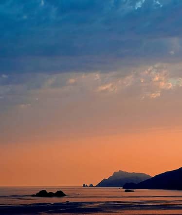 Sunset Sail along the Amalfi Coast