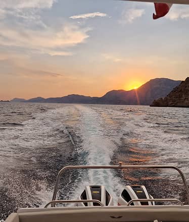 Sunset Sail along the Amalfi Coast