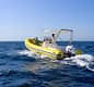 Capri rubber dinghy rental (40 hp, no license required)
