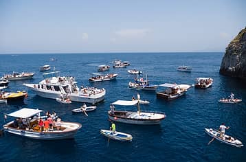 Capri Boat Tour with Blue Grotto: Open Ticket