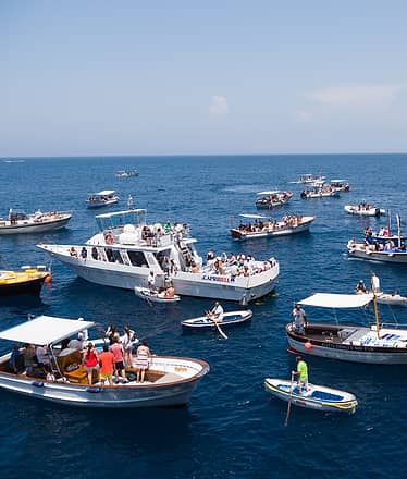 Capri Boat Tour with Blue Grotto: Open Ticket