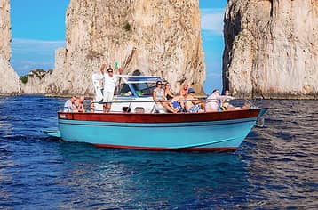 Capri Boat Tour with Pick-up from Amalfi