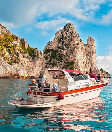Capri Boat Tour with Pick-up from Amalfi