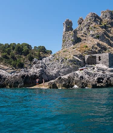 Tour in barca al tramonto alle isole Li Galli