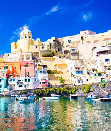 Tour in barca a Ischia e Procida, da Positano