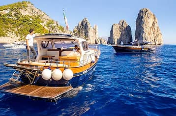 Capri & Positano: Private Boat Tour from Sorrento