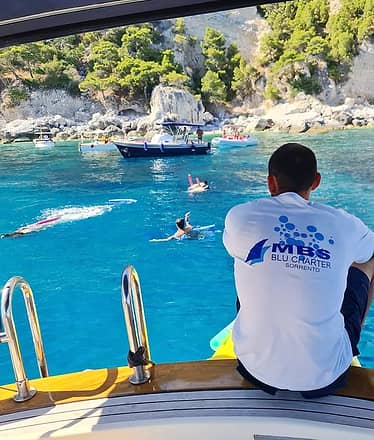 Capri & Positano: Private Boat Tour from Sorrento