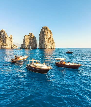 Capri & Positano: Private Boat Tour from Sorrento