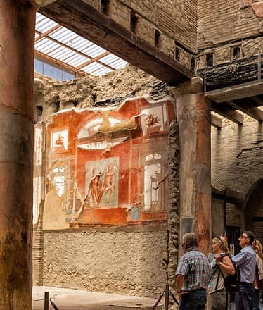 Tour di gruppo a Pompei ed Ercolano con pranzo