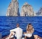 Luxury Capri Tour and Lunch Stop in Nerano on Luxury open yacht