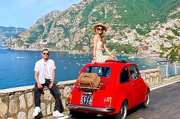 Amalfi Coast Photo Tour by Vintage Fiat 500