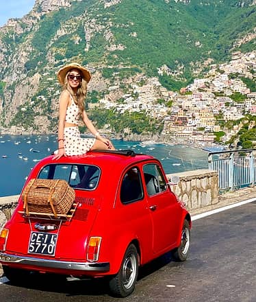 Amalfi Coast Photo Tour by Vintage Fiat 500