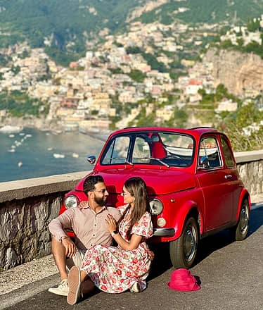 Amalfi Coast Photo Tour by Vintage Fiat 500