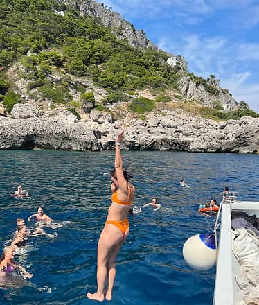 Capri Boat Tour with Stop to Swim!