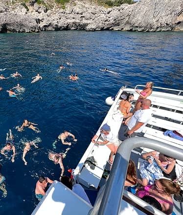 Capri Boat Tour with Stop to Swim!