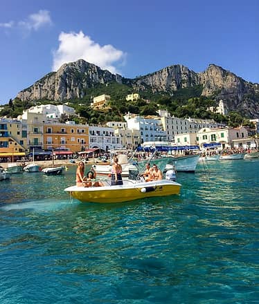 Boat rental in Capri, without skipper