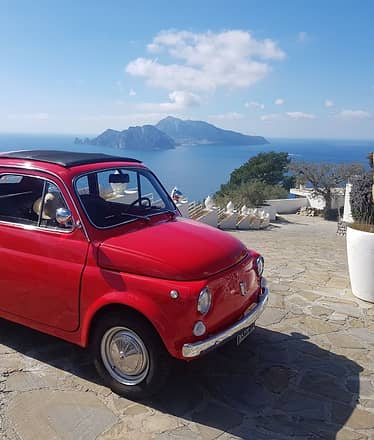Sunset Photo Tour by Vintage Fiat 500