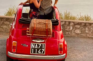 Sunset Photo Tour by Vintage Fiat 500