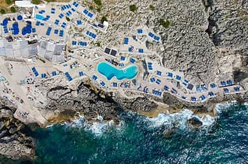 Lido del Faro Beach Club Entrance