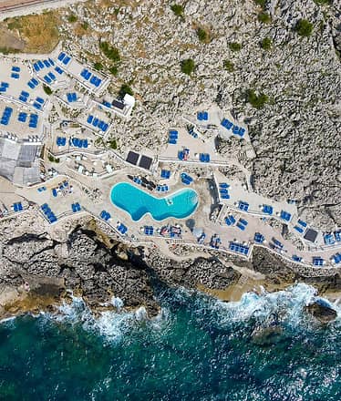 Lido del Faro Beach Club Entrance