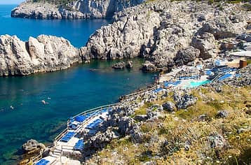 Lido del Faro Beach Club Entrance