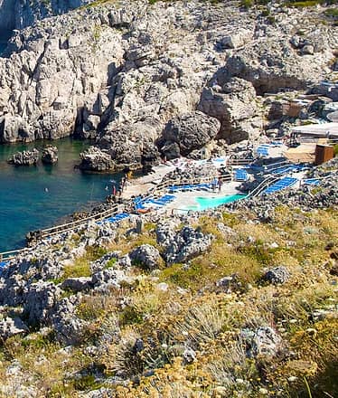 Lido del Faro Beach Club Entrance