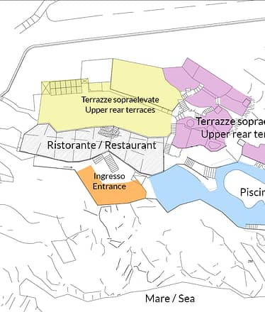 Lido del Faro Beach Club Entrance