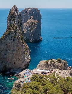 Luigi ai Faraglioni Beach Club Entrance