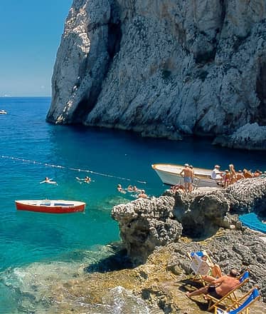Luigi ai Faraglioni Beach Club Entrance