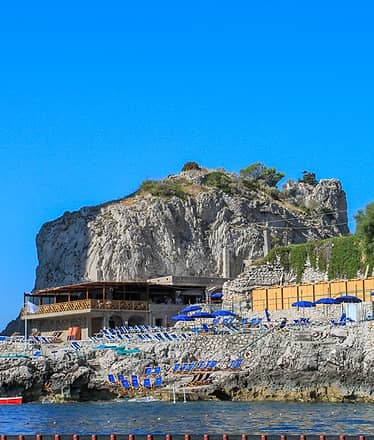 Luigi ai Faraglioni Beach Club Entrance
