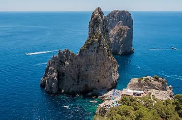 Luigi ai Faraglioni Beach Club Entrance
