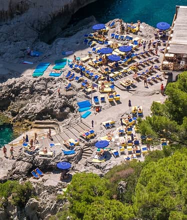 Luigi ai Faraglioni Beach Club Entrance