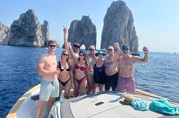Capri Boat Tour with Lunch in Nerano