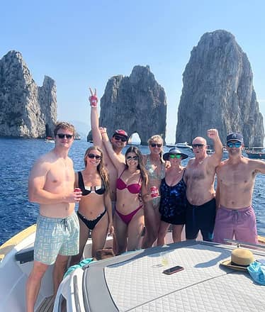 Capri Boat Tour with Lunch in Nerano