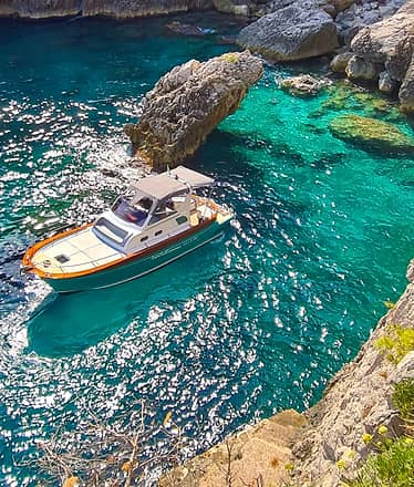 Full-Day at Sea: Capri and the Amalfi Coast