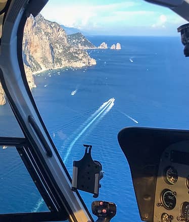 Helicopter Transfer to/from Capri